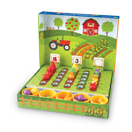 LEARNING RESOURCES Veggie Farm Sorting Set 5553